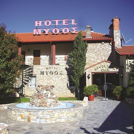 Mythos Hotel Елатохори Екстериор снимка
