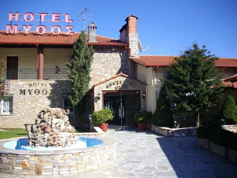 Mythos Hotel Елатохори Екстериор снимка